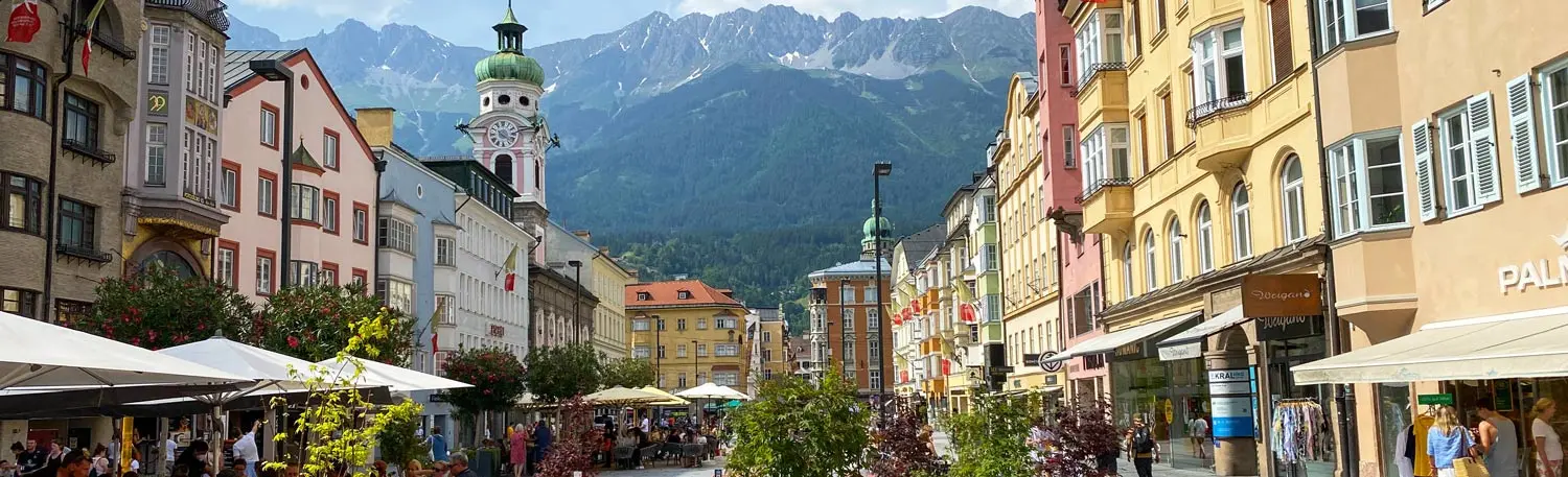 Binnenstad Innsbruck terras